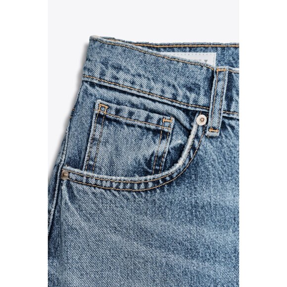 ZARA HIGH-WAIST TRF BARREL JEANS - Picture 10 of 10